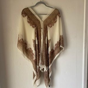 Gorgeous Paisley Chiffon Shoulder Cover